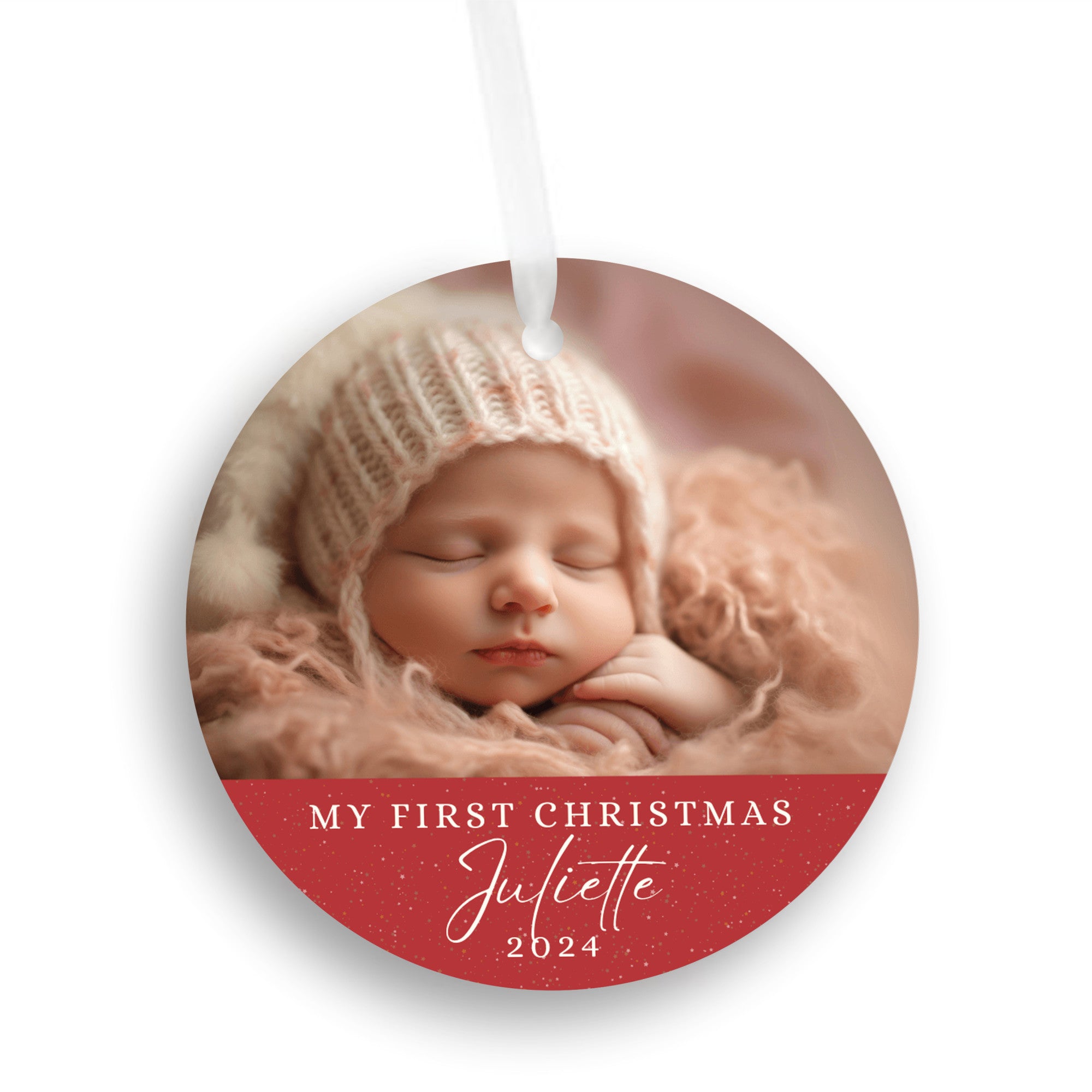 Photo Baby’s First Christmas Ornament