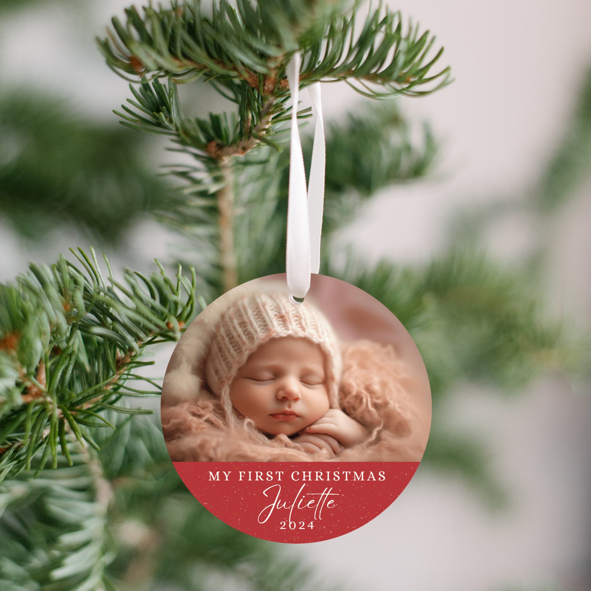 Photo Baby’s First Christmas Ornament
