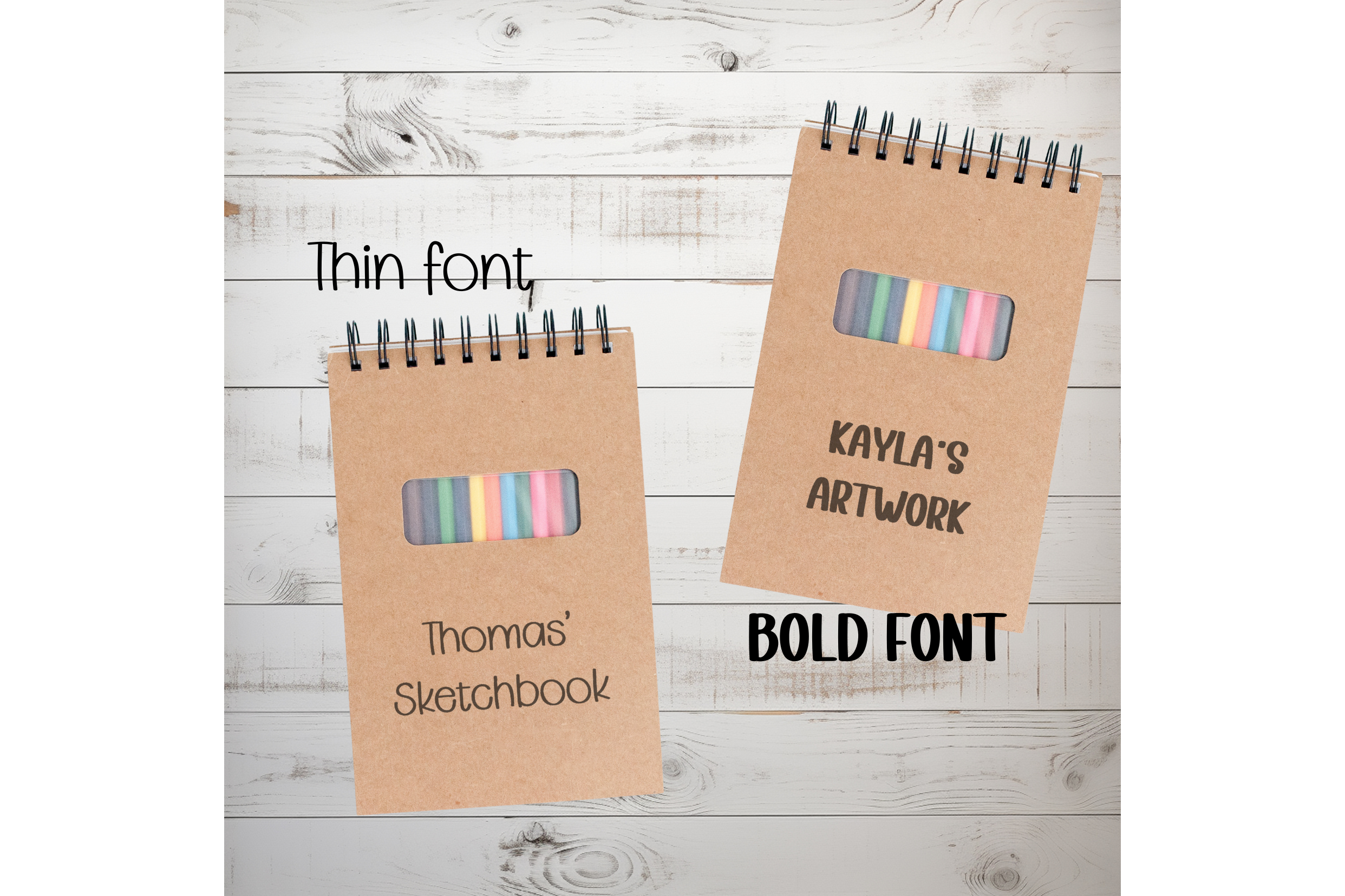 Personalized Sketchbook