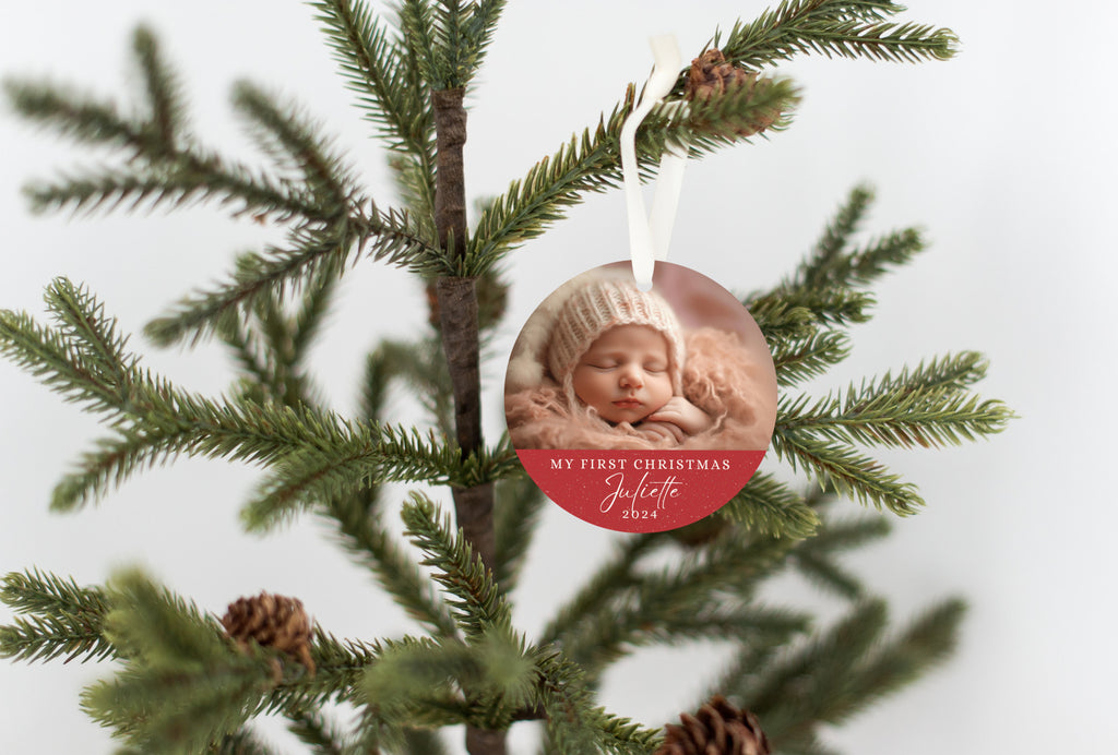 Photo Baby’s First Christmas Ornament