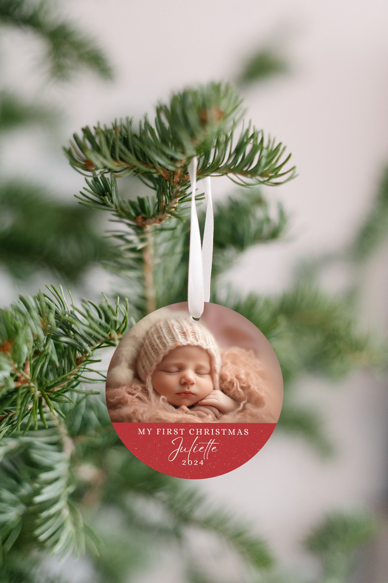 Photo Baby’s First Christmas Ornament