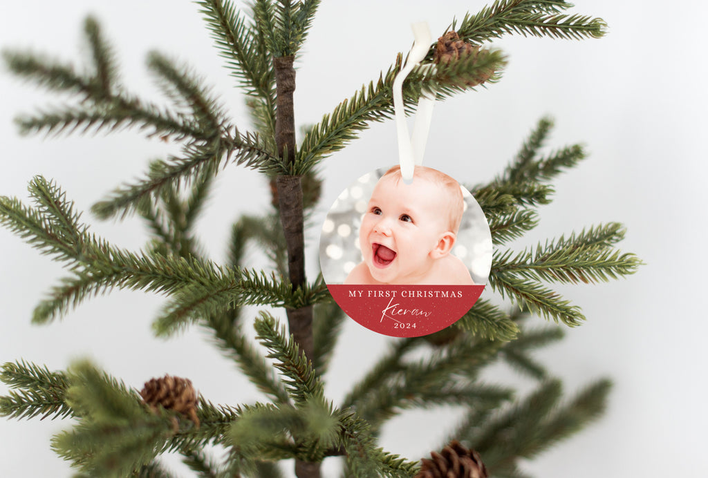 Photo Baby’s First Christmas Ornament