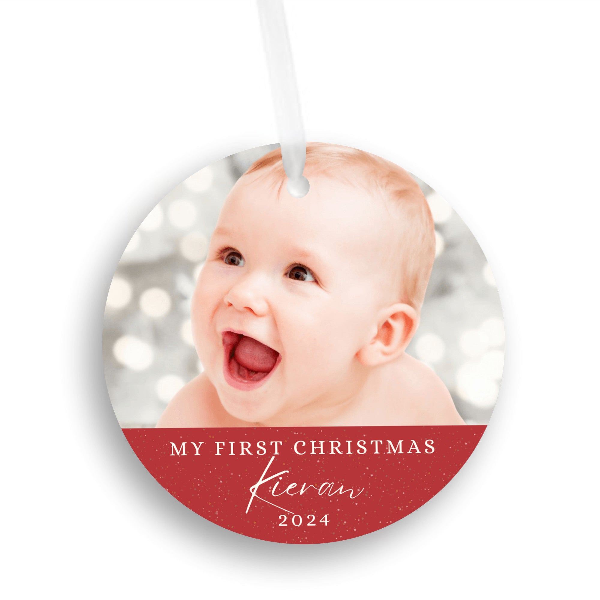 Photo Baby’s First Christmas Ornament
