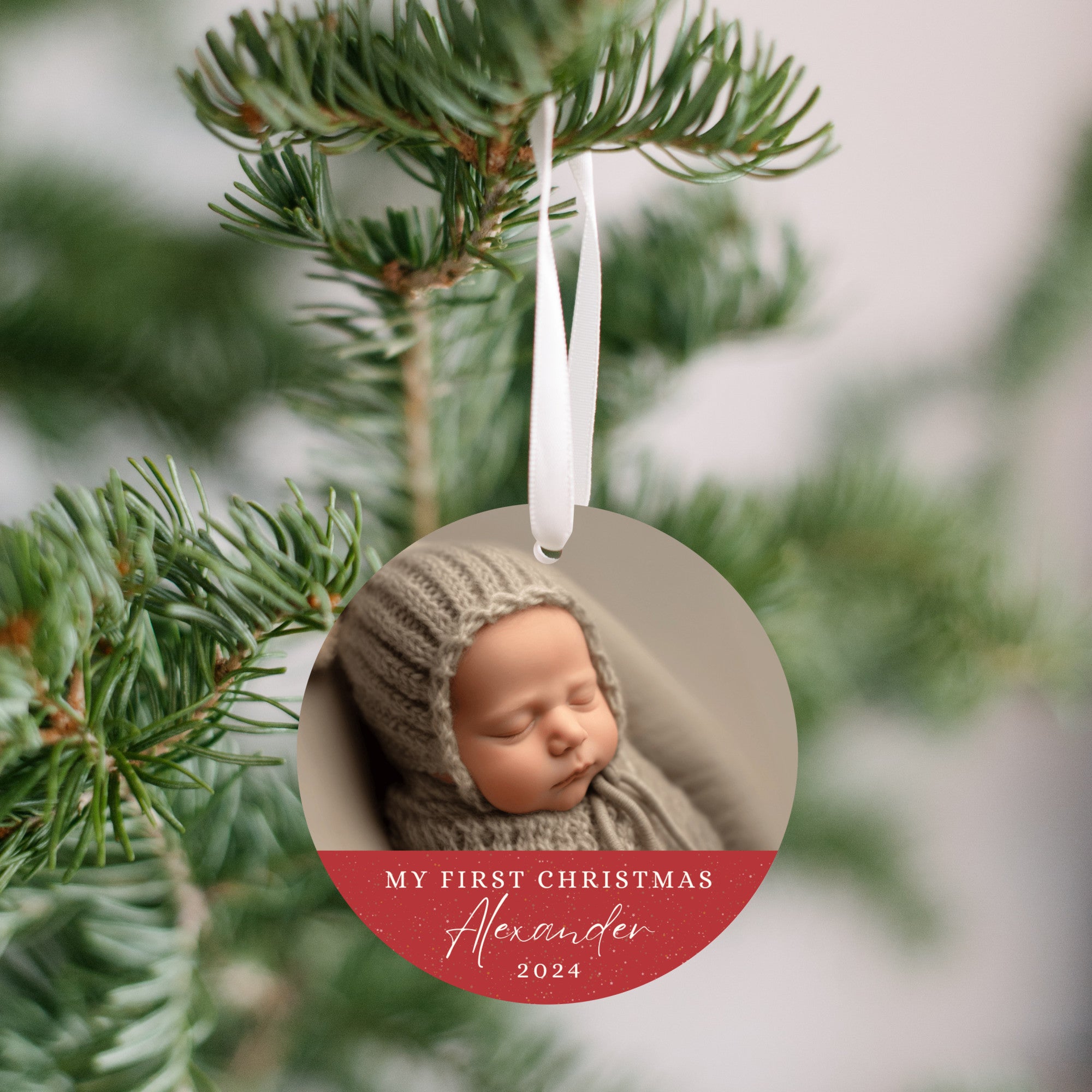 Photo Baby’s First Christmas Ornament