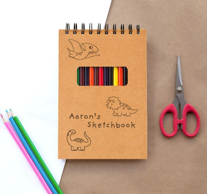 Dino-themed Sketchpad