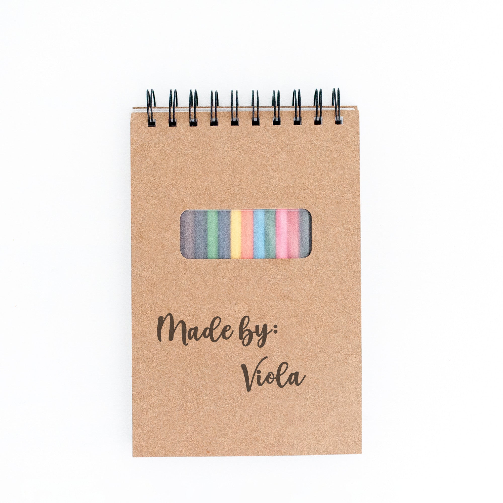 Personalized Sketch Pad "Made by"