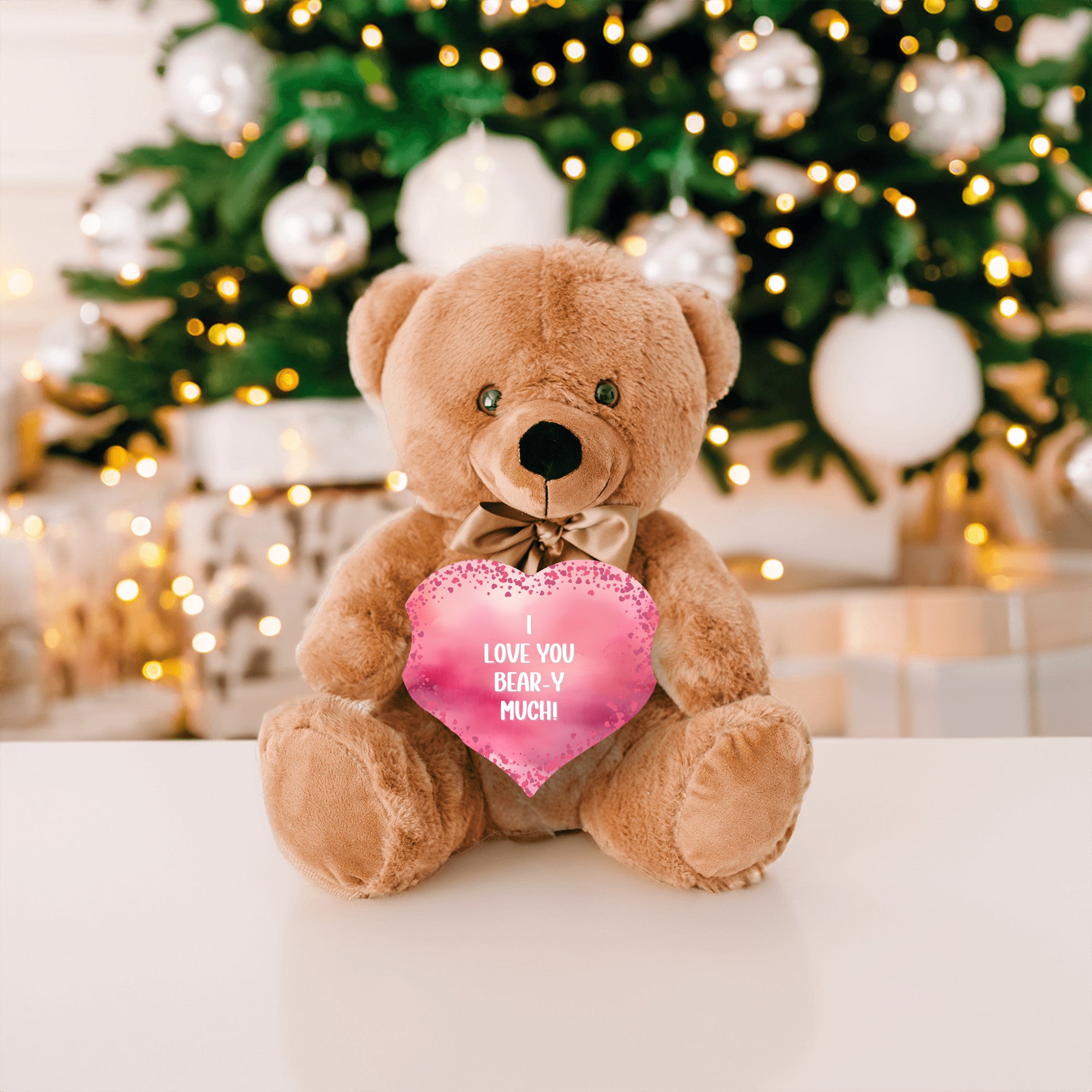 I Love You Bear-y Much Teddy Bear