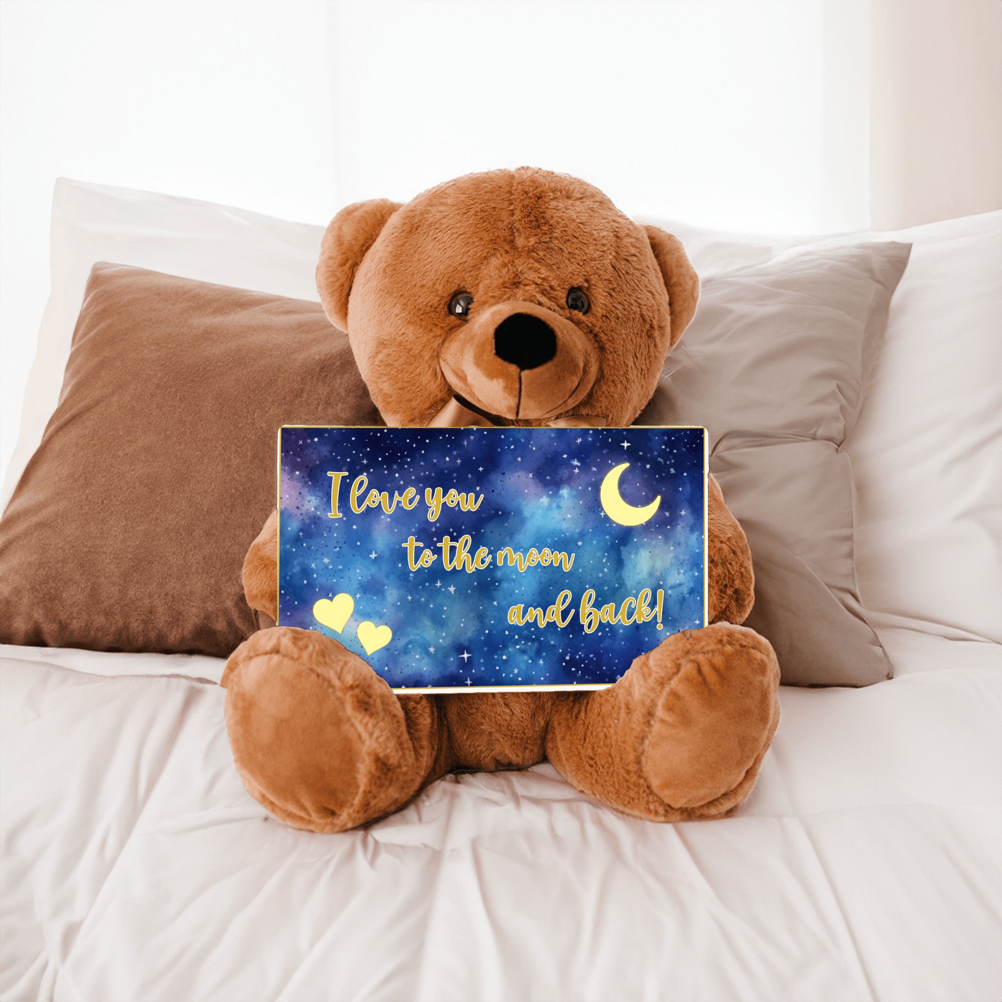 Celestial Themed Romantic Teddy Bear Gift