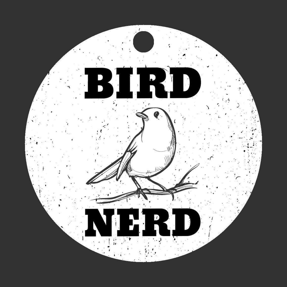 Bird Nerd Ornament Christmas Ornament