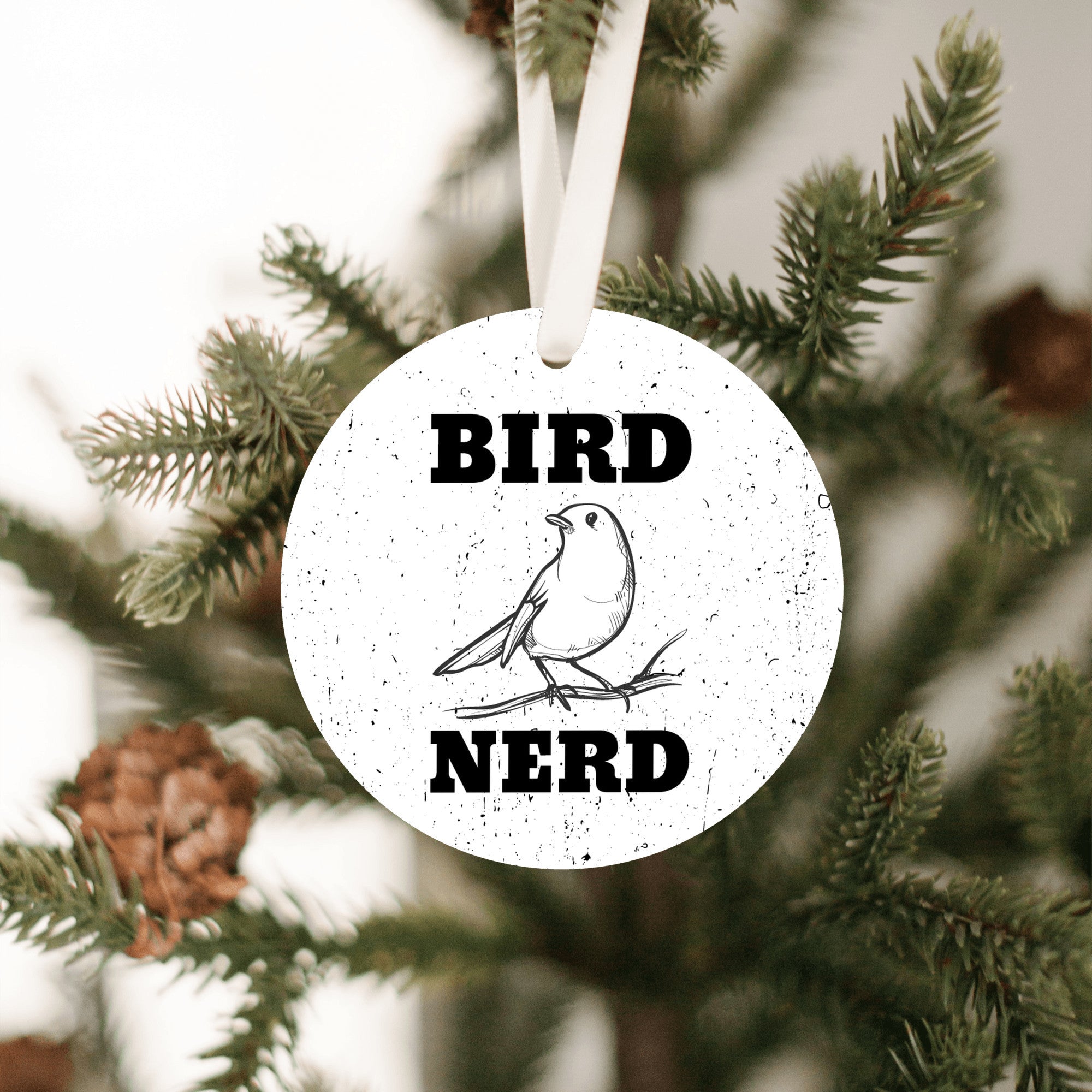 Bird Nerd Ornament Christmas Ornament