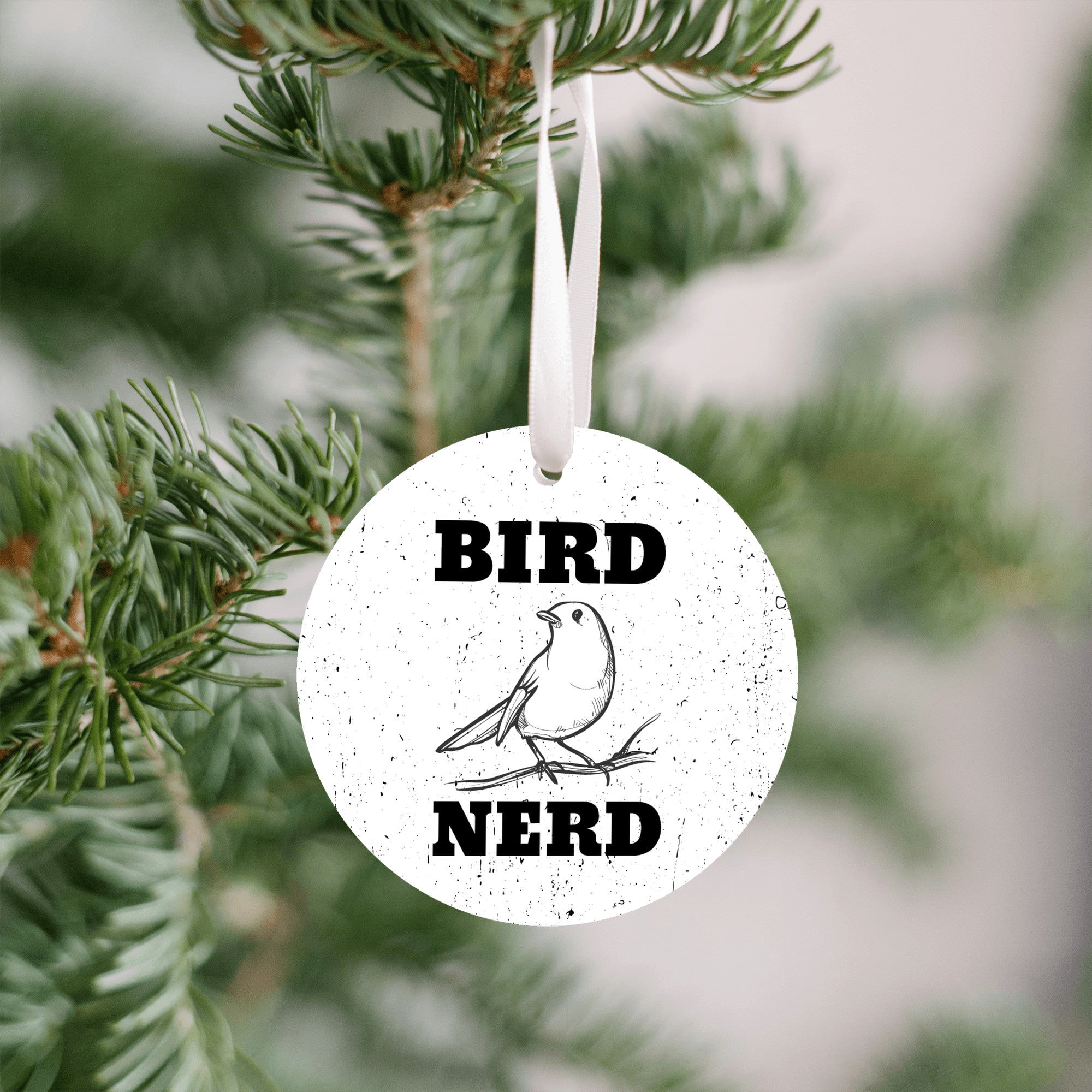 Bird Nerd Ornament Christmas Ornament