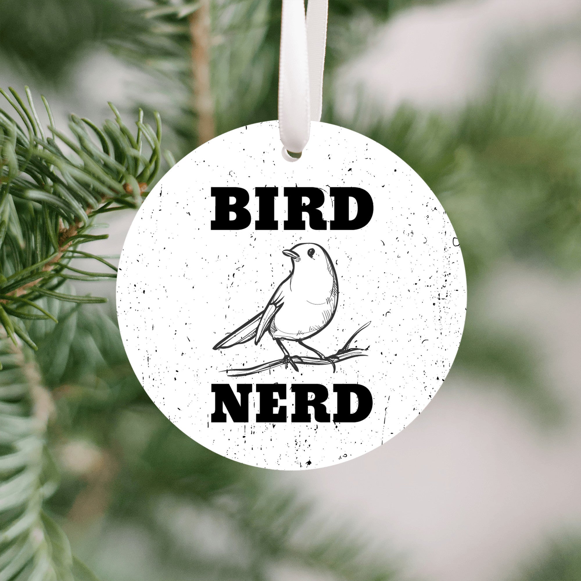 Bird Nerd Ornament Christmas Ornament