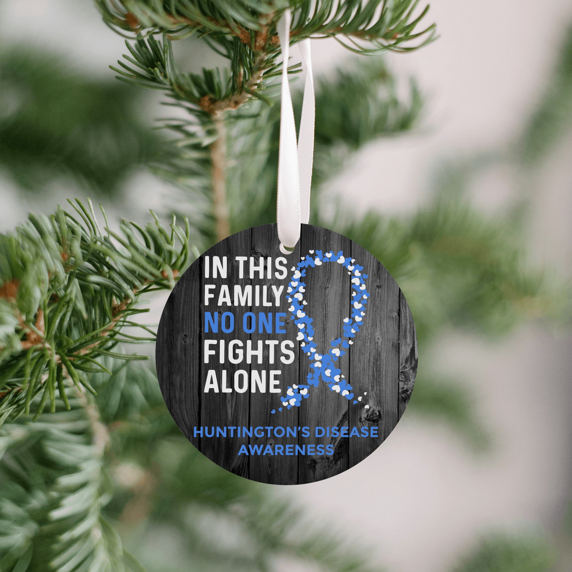Huntington's Disease  Christmas Ornament