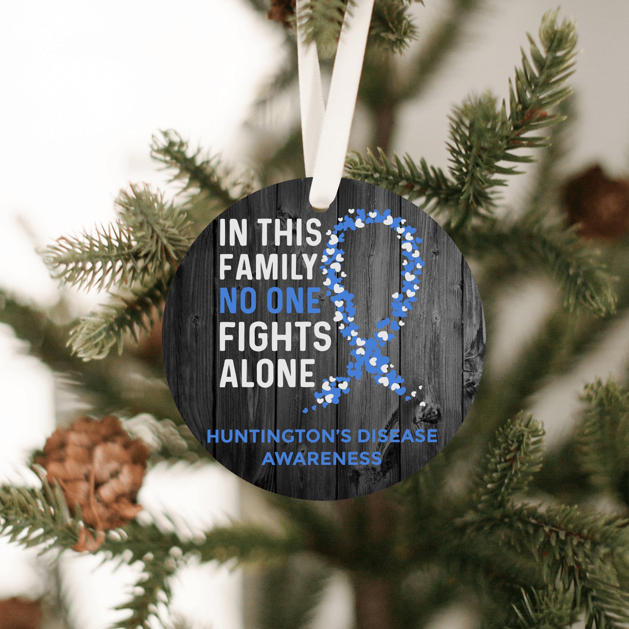 Huntington's Disease  Christmas Ornament