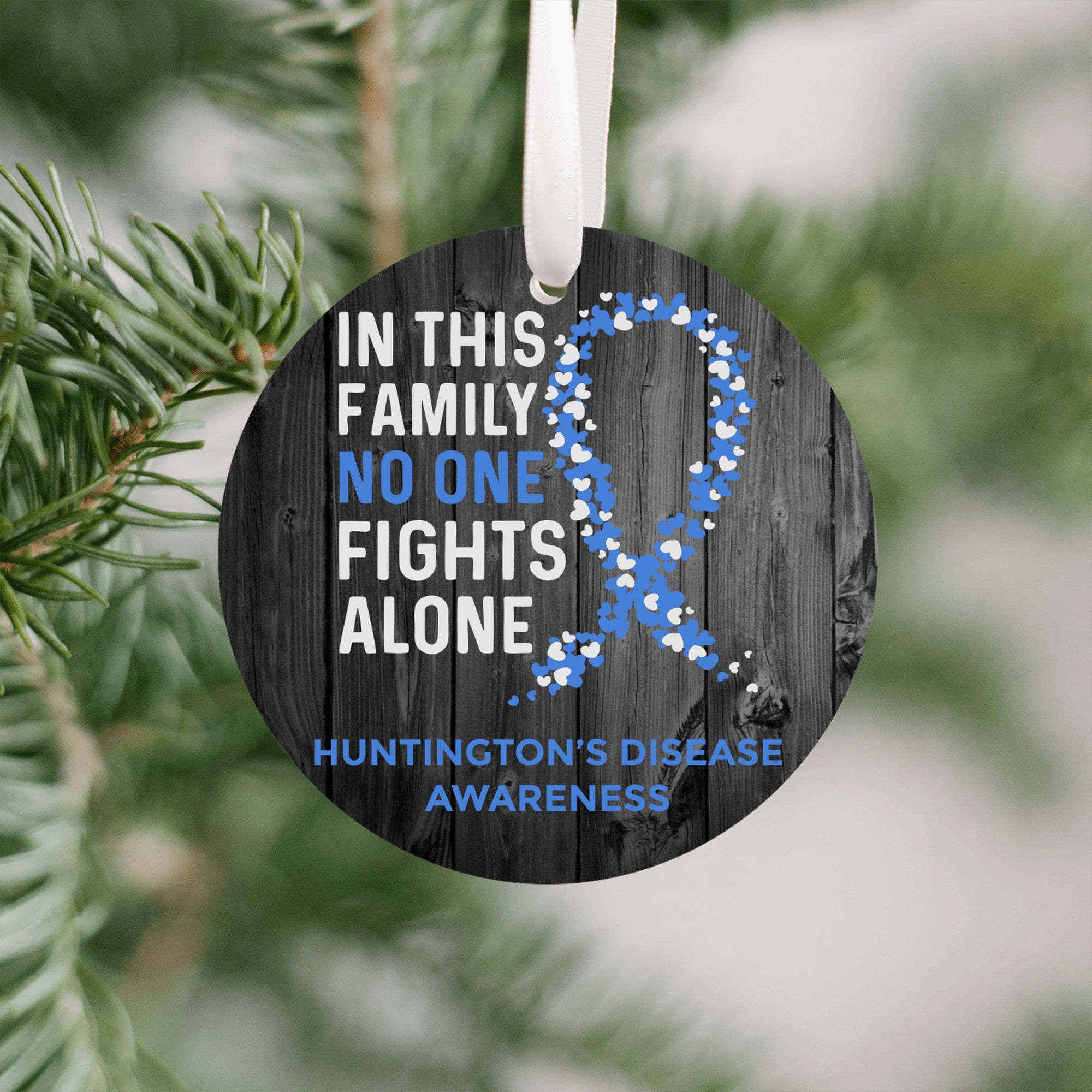 Huntington's Disease  Christmas Ornament