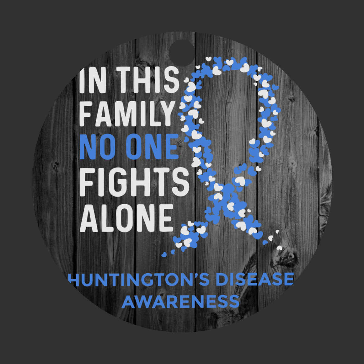 Huntington's Disease  Christmas Ornament