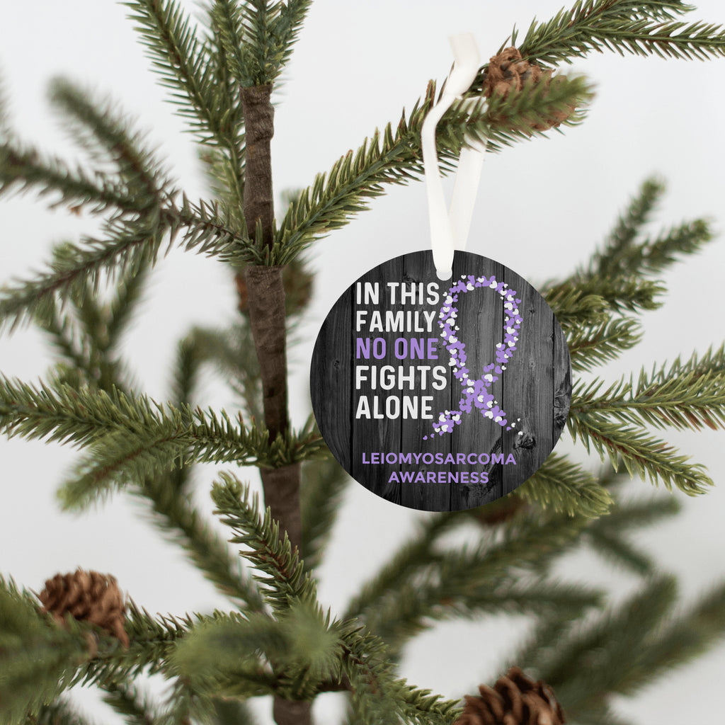 Leiomyosarcoma Awareness Christmas Ornament