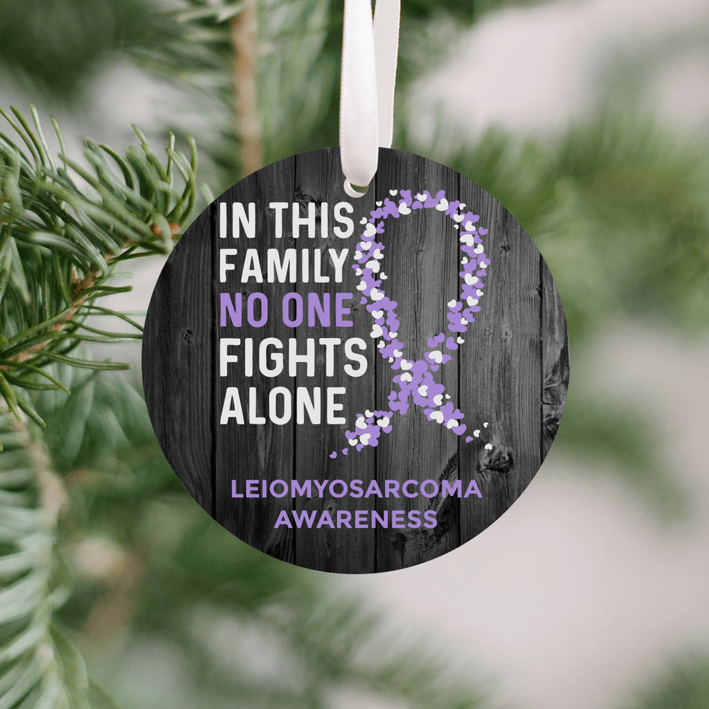 Leiomyosarcoma Awareness Christmas Ornament
