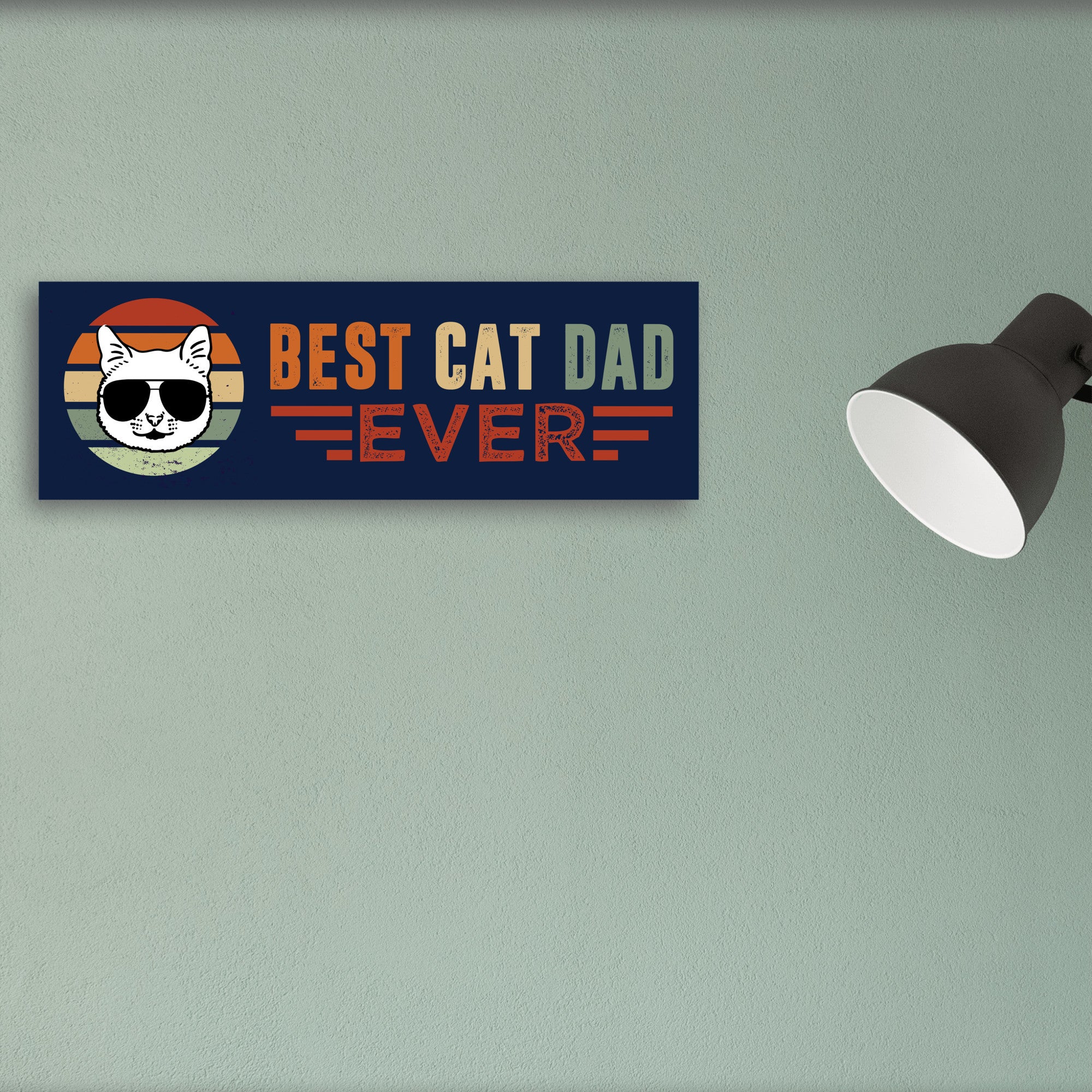Cat Dad Father's Day Sign-MDF Sign