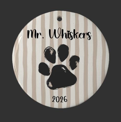 Ceramic Pet Memorial Ornament